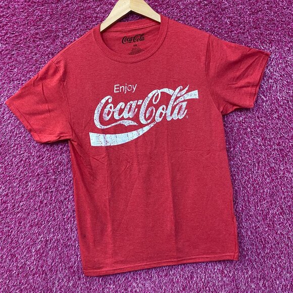 Coca-Cola Enjoy Coca-Cola Classic Promo T-shirt S/M - Picture 3 of 4